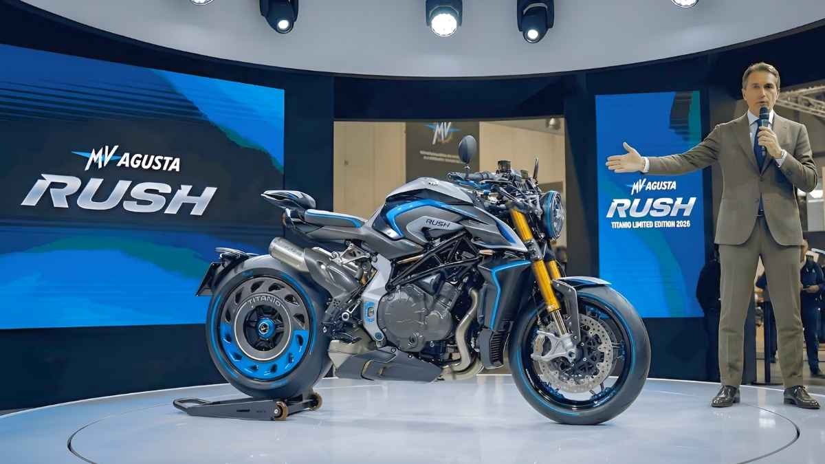 MV Agusta Rush Titanio Limited Edition 2026 potencia extrema y lujo exclusivo