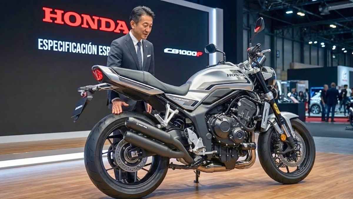 Honda CB1000F 2026 superbike de alto rendimiento con estilo minimalista y tecnología avanzada