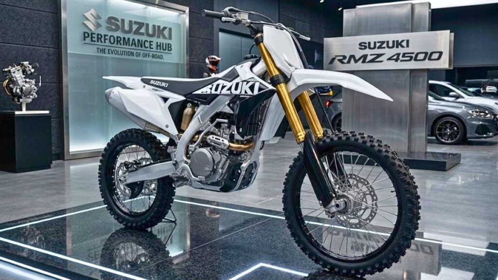 Descubre la Suzuki RMX 450 2026 innovación y fuerza en cada terreno